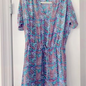 Drawstring Waist Dress